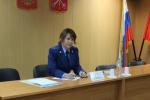 Жители Финляндского округа встретились с зампрокурора Калининского района