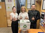 Сотрудники Местной администрации сдали очередную партию отработанных батареек